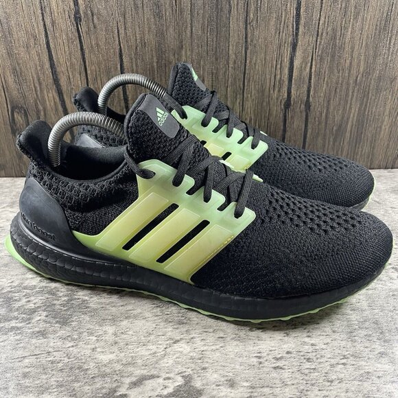 adidas Ultraboost 5.0 DNA Black Green GV8729 Men’s Size 9